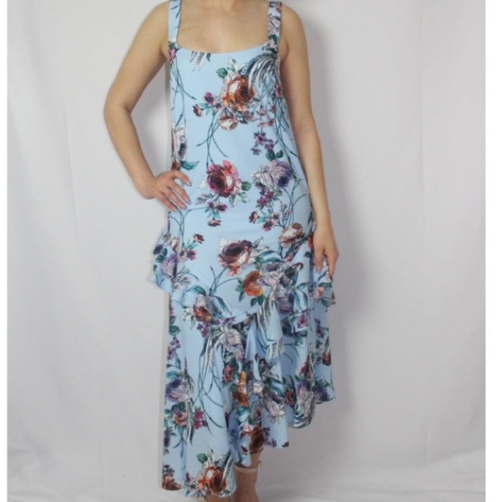 Cooper Street Botanical Asymmetrical Dress